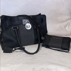 Michael Kors Purse with Matching Wallet
